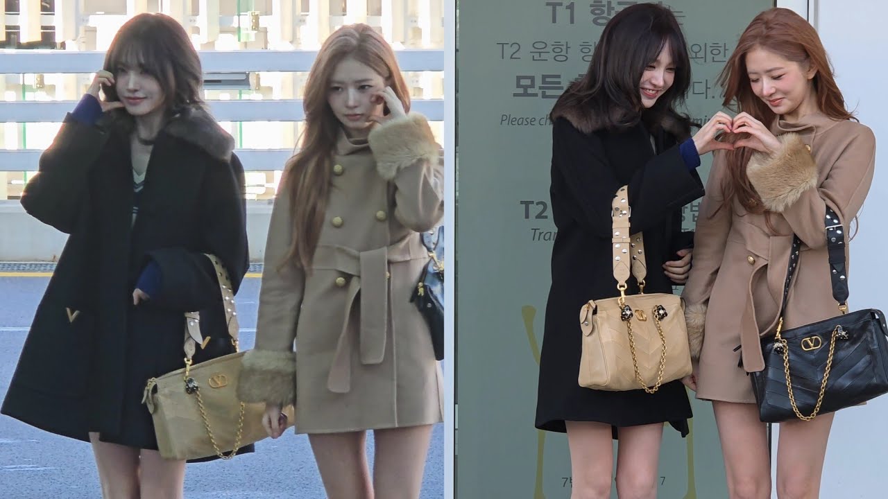 [4K] 260127 해외 일정 참석차 프랑스 파리로 출국하는 아이브 리즈, 레이 직캠 IVE Liz & Rei Departure Fancam to Paris, France