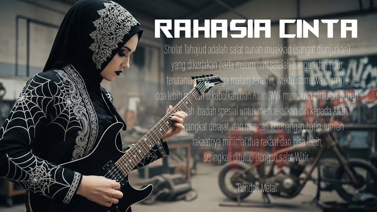 RAHASIA CINTA - GOTHIC GIRLS METAL RELIGI (OFFICIAL MUSIC VIDEO)