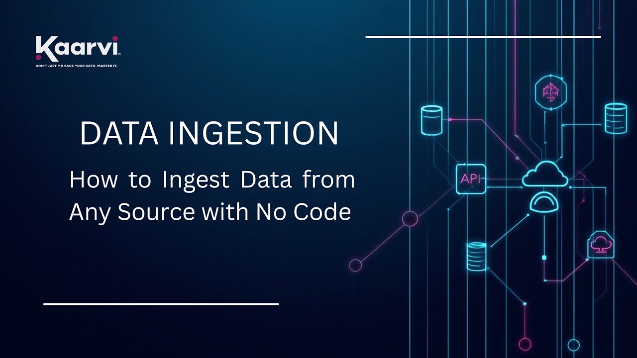 How to Ingest Data from Any Source with No Code