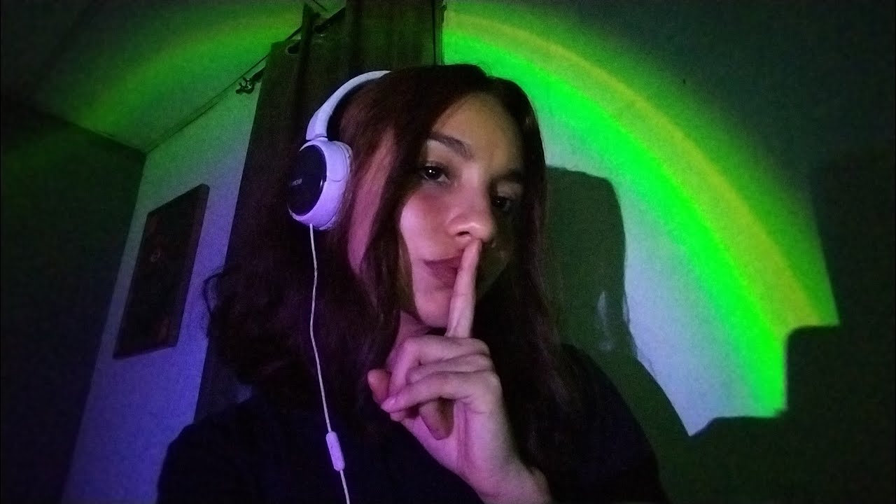 Mouth and hand sounds. Without speaking. ASMR. 