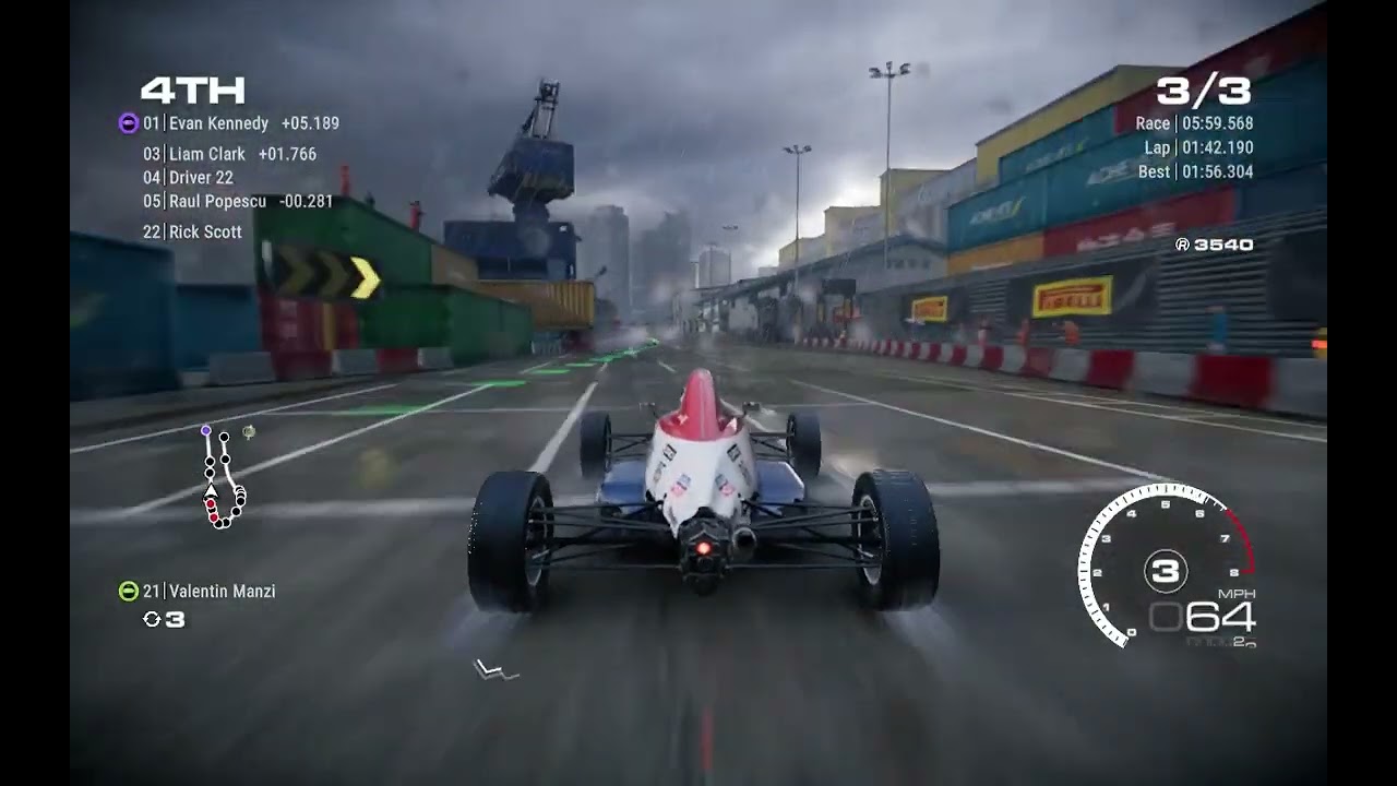 GRID Legends, Unusual but Don't be Surprised Gameplay (Steam Deck)