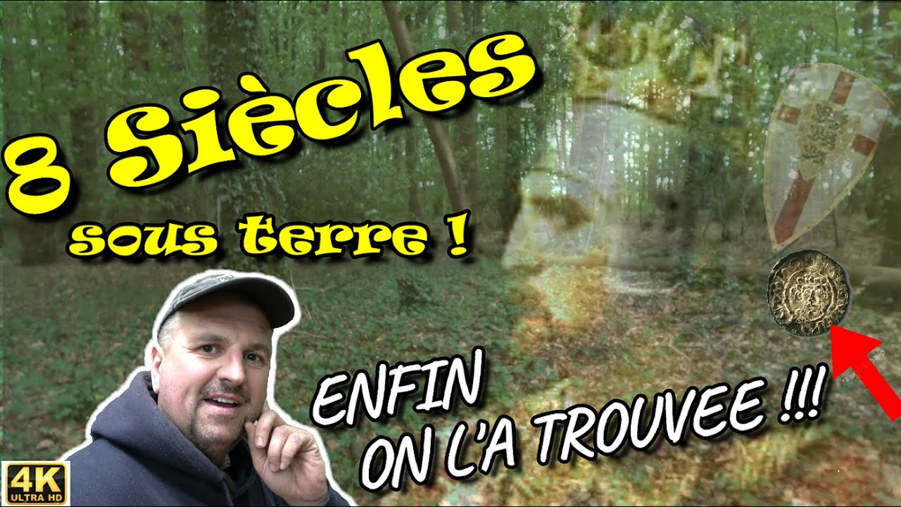 SORTIE DETECTION: UNE MONNAIE DE 800 ANS EN ARGENT!!!            (Recherche bracelet perdu)