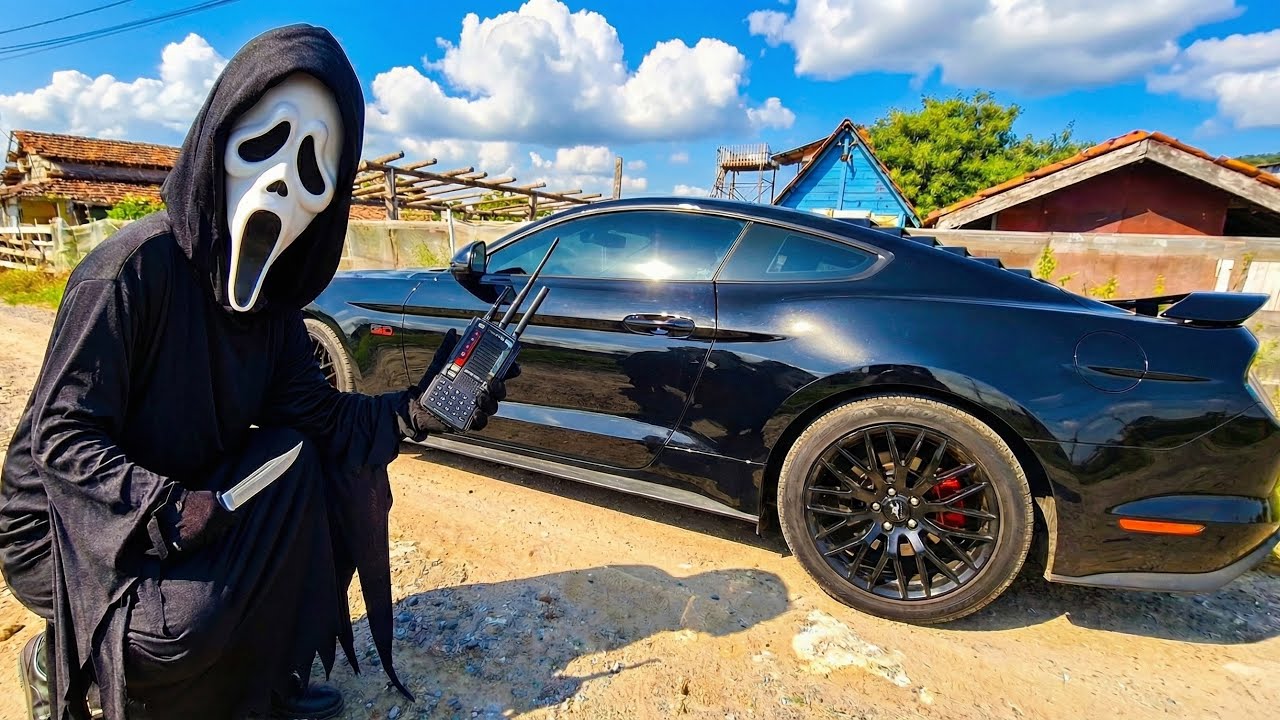 O BOCA DE TRAIRA INSTALOU UM RASTREADOR NO MUSTANG