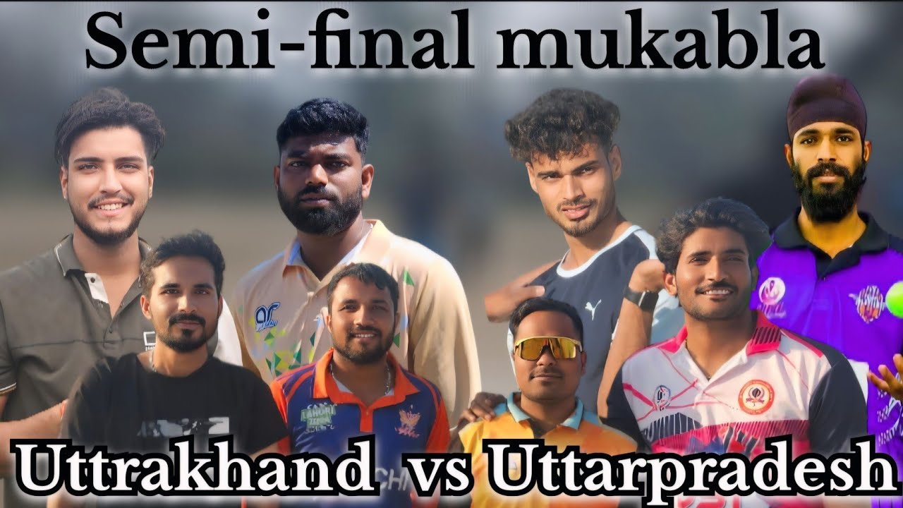 Rao kamran,UP Pandat ,Uniyal, Popeye bhaiya UK vs UP ke beech bda Semi-final mukabla🏏🏏