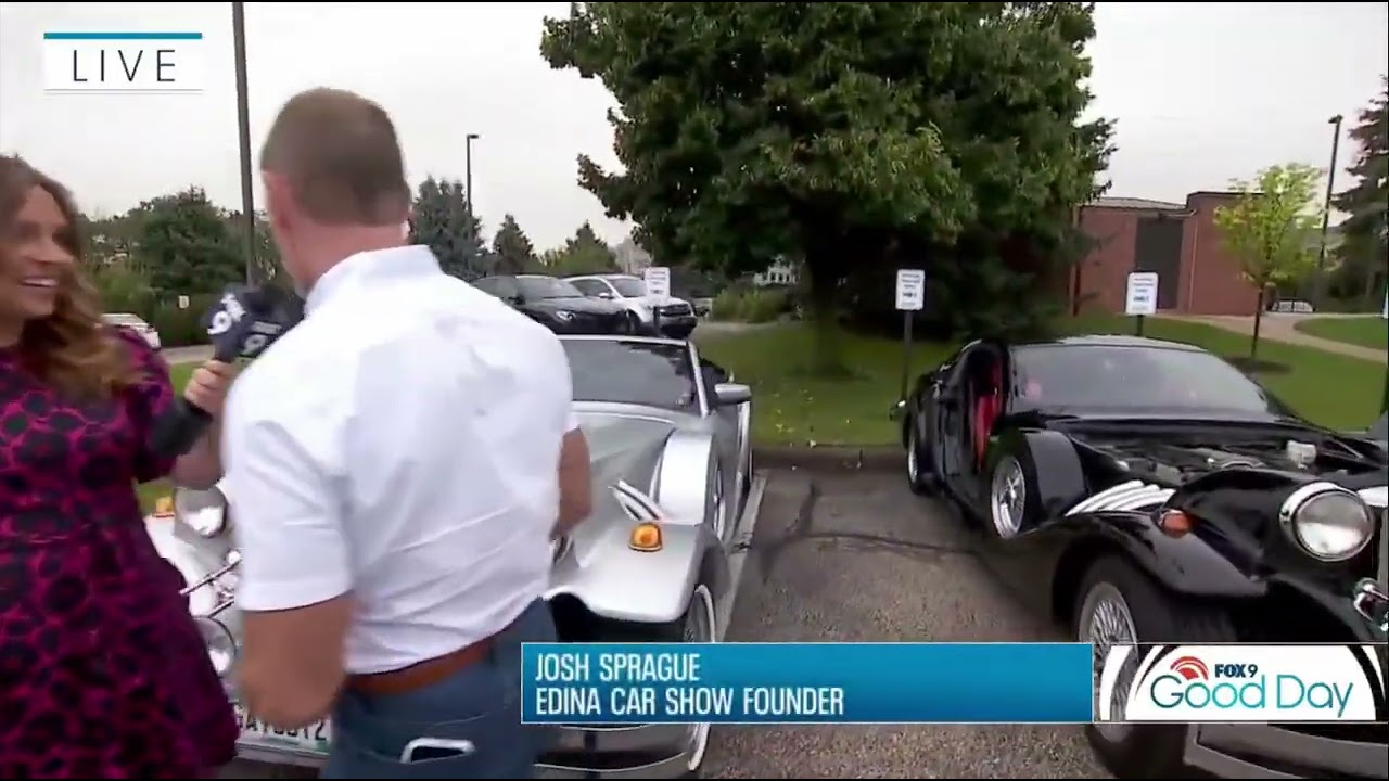 2025 Edina Car Show: Fox 9 Good Day Live Segment