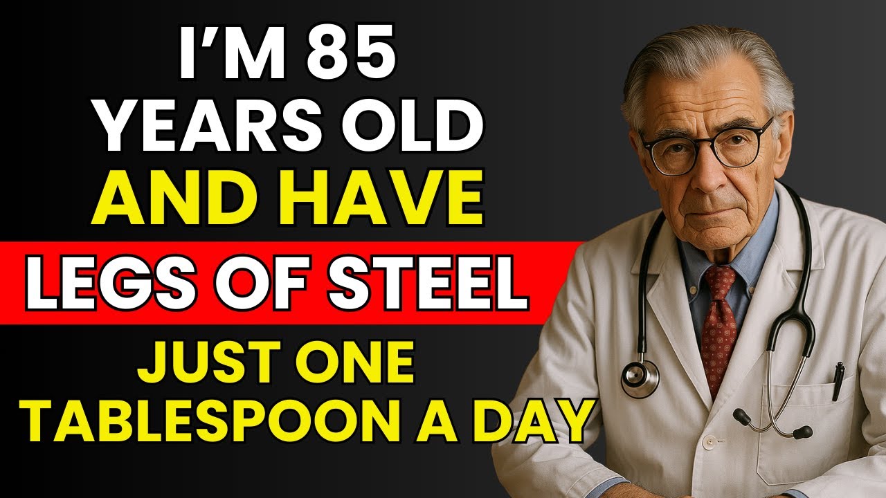 6 Essential Vitamins to Keep Your Legs Strong in Old Age &ndash; Even at 85 | Senior Wellness Foods