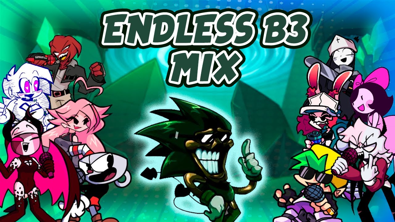 ⭐ENDLESS B3⭐ / but Every Turn a Different Character Sings / 🎤  FNF BETACIUD 🎤