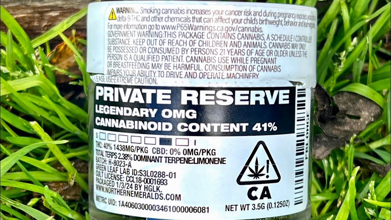 Best Cannabis I’ve Ever Had ( Legendary OMG By Northern Emeralds Review