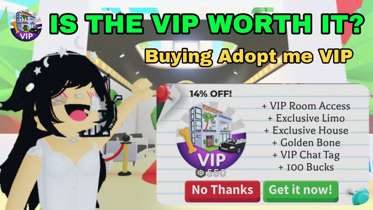 Покупка VIP-статуса в Adopt Me Roblox | Стоит ли оно того?!