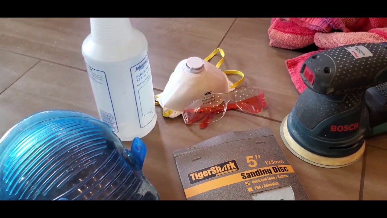 Epoxy Grout Haze Removal From Motorhome Tile