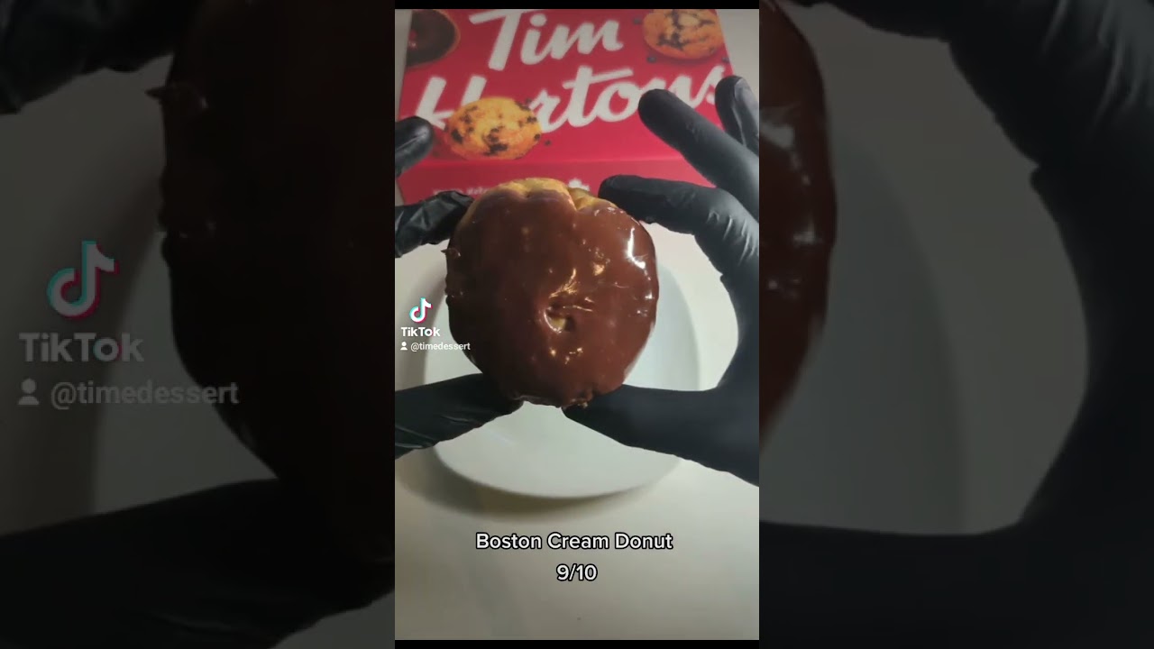 Tim Horton's Donut Taste Test