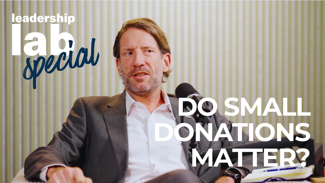 Does my contribution really make a difference? Mathias Terheggen on giving, science & ETH Foundation