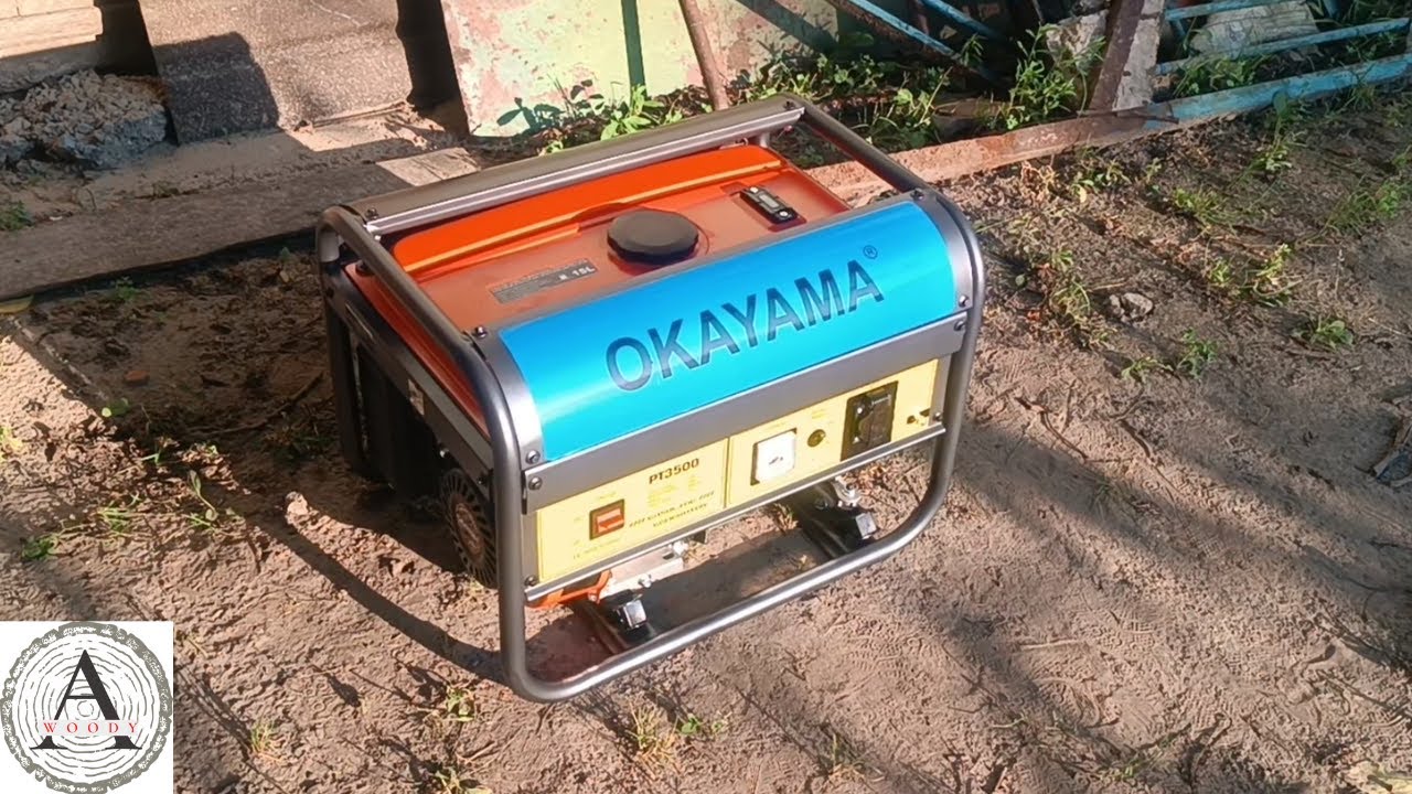 Генератор бензиновый OKAYAMA 3,5 кВт PT 3500