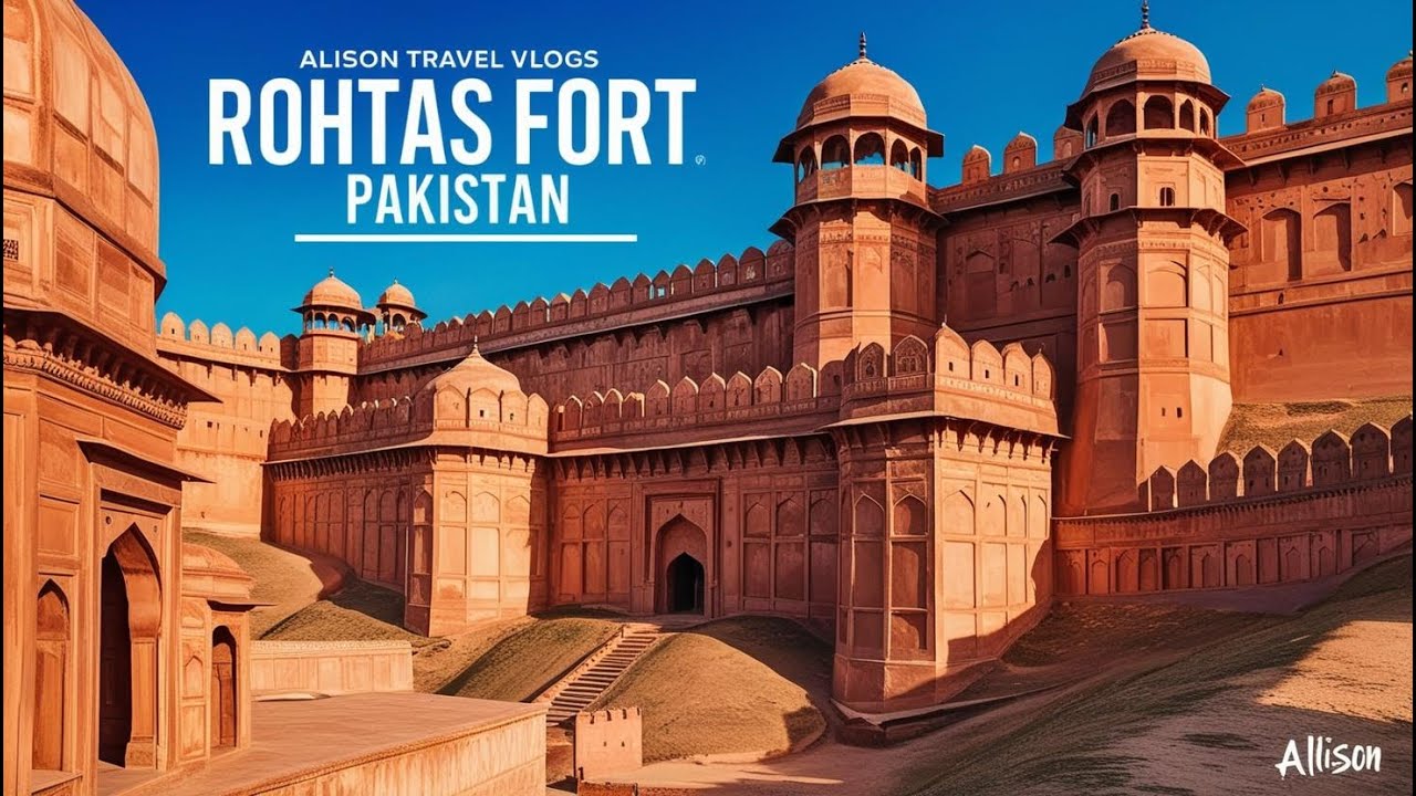 Rohtas Fort  #Jehlum   Rohtasfort is 16th century Fortress Located Near Jehlum