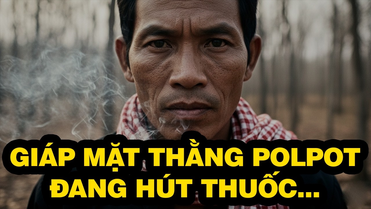 GIÁP MẶT THẰNG TRINH SÁT POLPOT ĐANG HÚT THUỐC | CHIẾN TRƯỜNG K