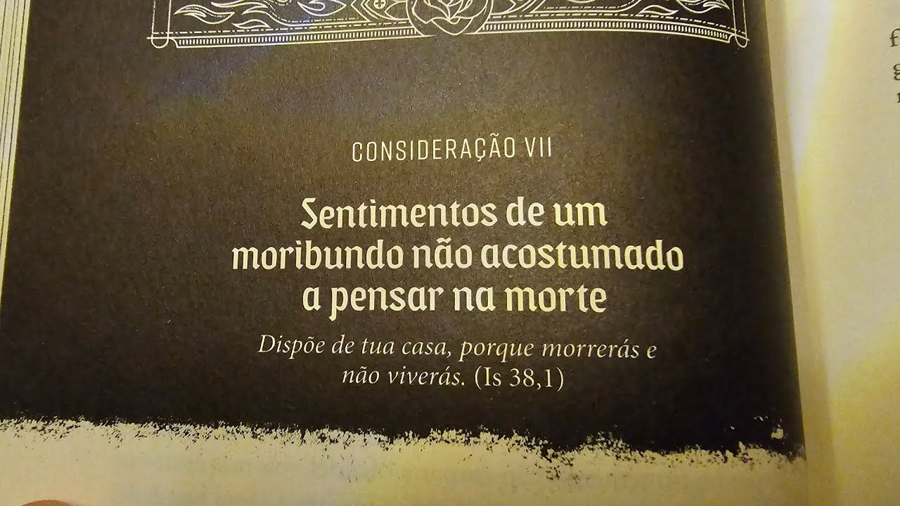 Consideração VII: Sentimentos de um moribundo não acostumado a pensar na morte | Quaresma 2026