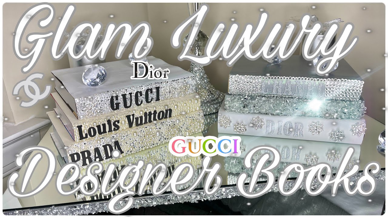 DIY DESIGNER BOOKS (LOUIS VUITTON, CHANEL, DIOR, PRADA, GUCCI)