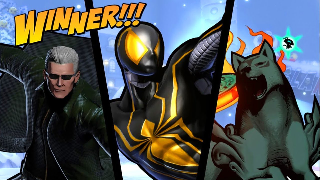 UMVC3 - WESKER/AMATERASU/SPIDER-MAN ONLINE 7!