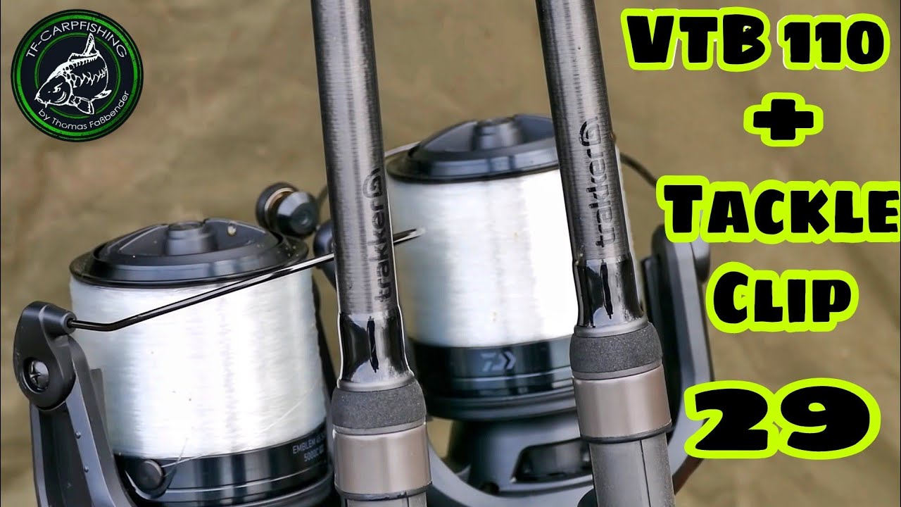 Karpfenangeln VTB 110 / Tackle Clip 29- Trakker Defy Rute