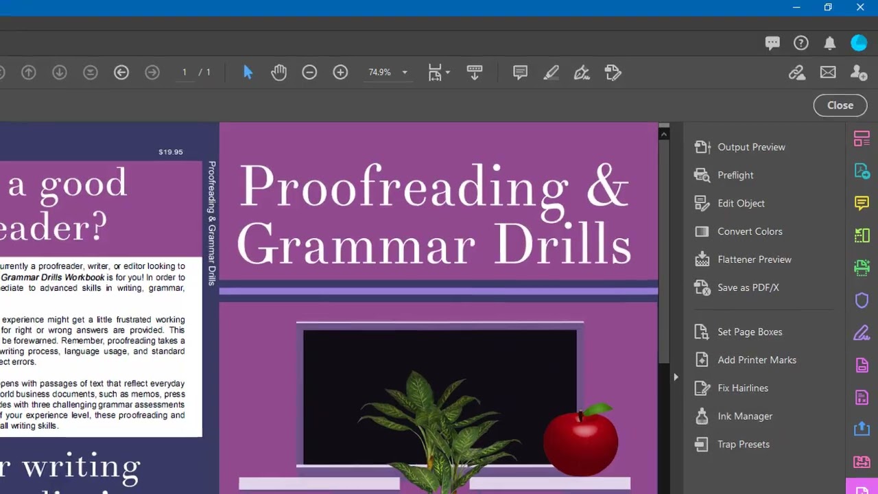 Fixing PDF Lulu Book Cover Issues