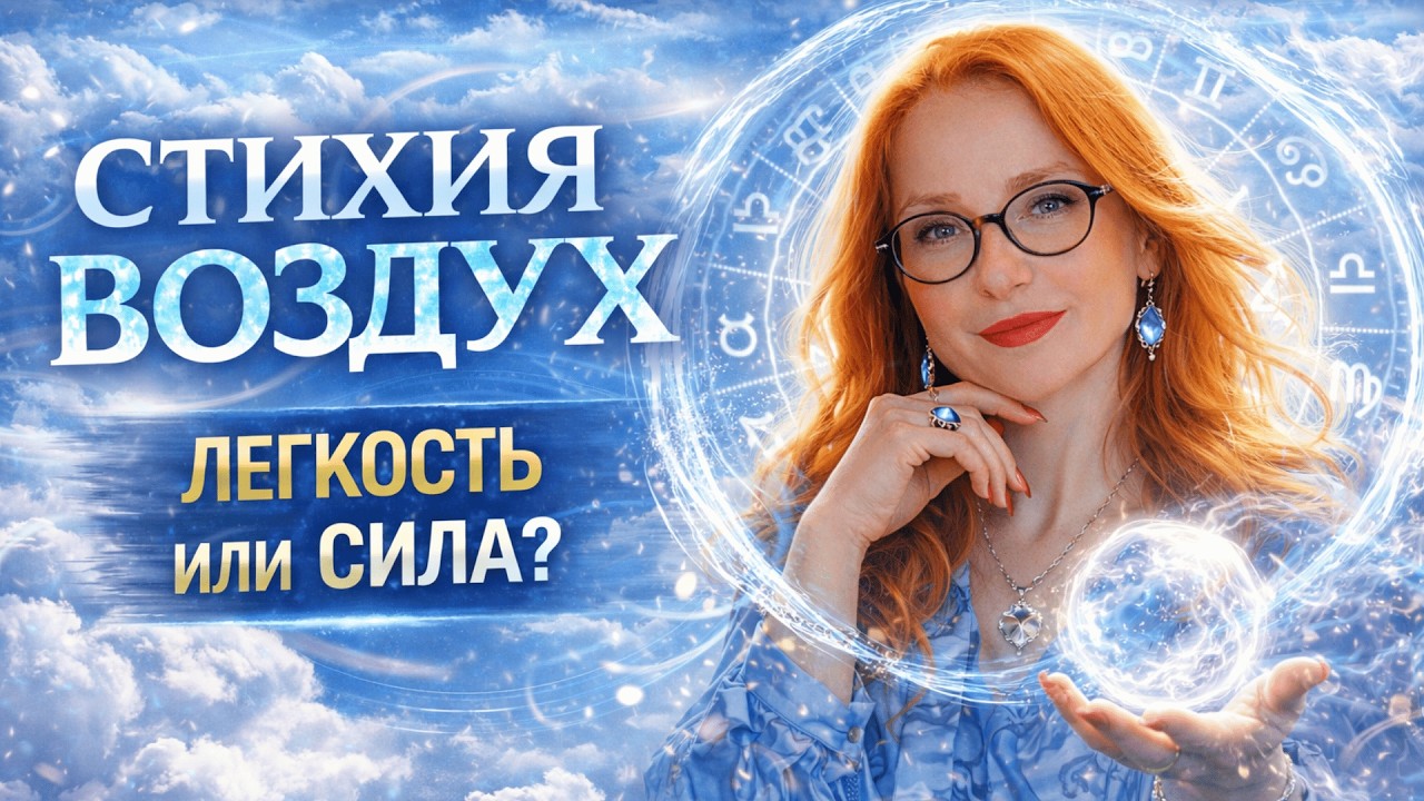 СТИХИЯ ВОЗДУХА — гений или хаос? Близнецы, Весы, Водолей | Екатерина Маслик