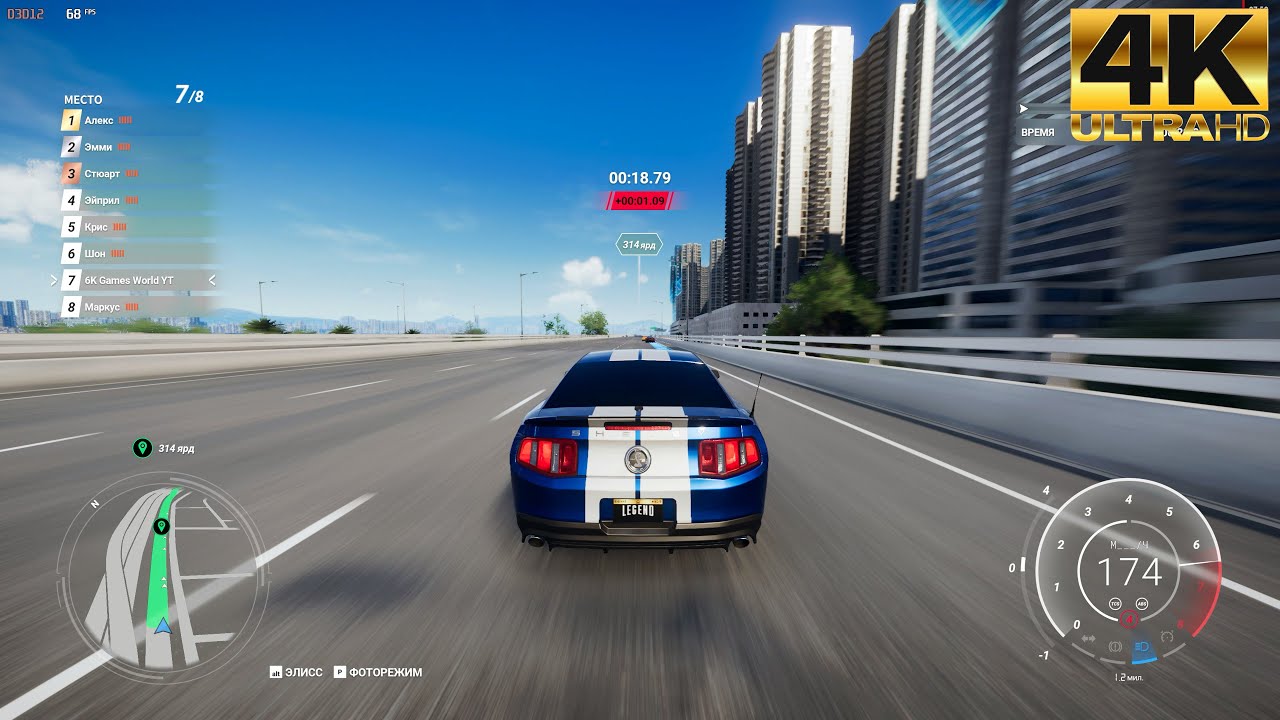 Test Drive Unlimited Solar Crown ➤ Ford Shelby GT500 (2010) Gameplay 4K60FPS