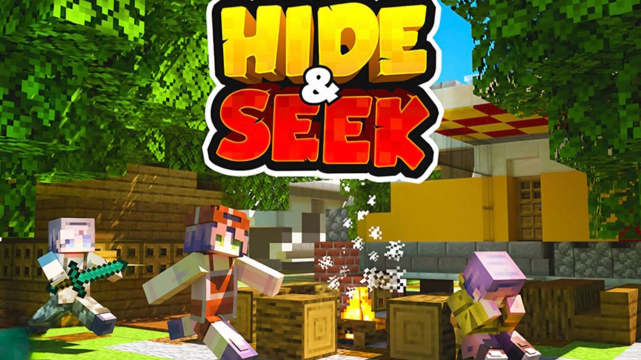 Hide & Seek Part 1 in minecraft !! 