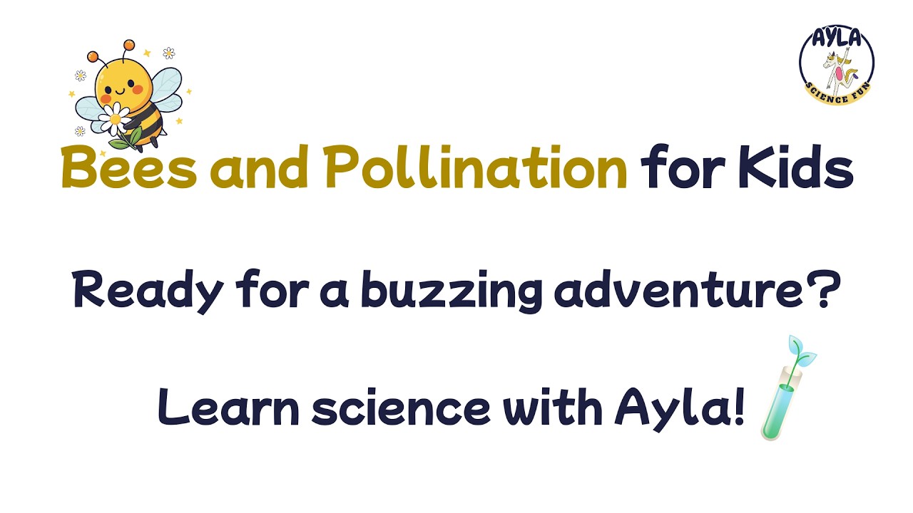 🐝 Bees SAVE Flowers? Kids Science Magic! (6-9)