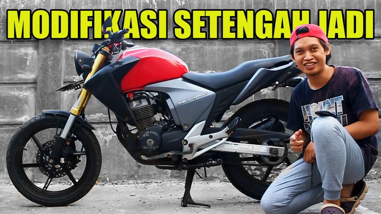 Motor Rakyat #07 Review Modifikasi Megapro Mono Tahun 2011 Setengah Jadi