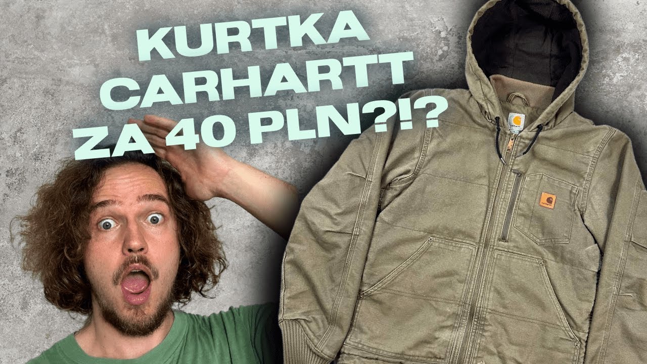 Kurtka Carhartt za 40 PLN?!? (lumpy, haul, denim, drop)