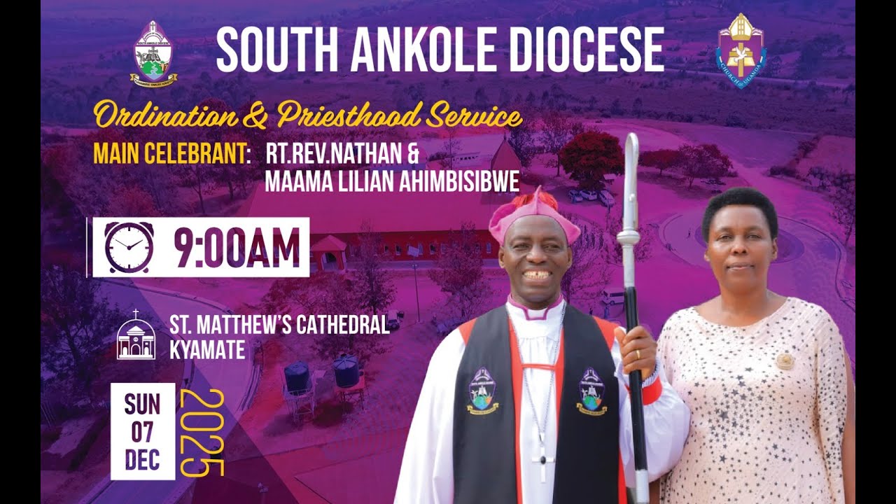 LIVE:ORDINATION & PRIESTHOOD SERVICE AT ST MATHEW'S CATHEDRAL KYAMATE
