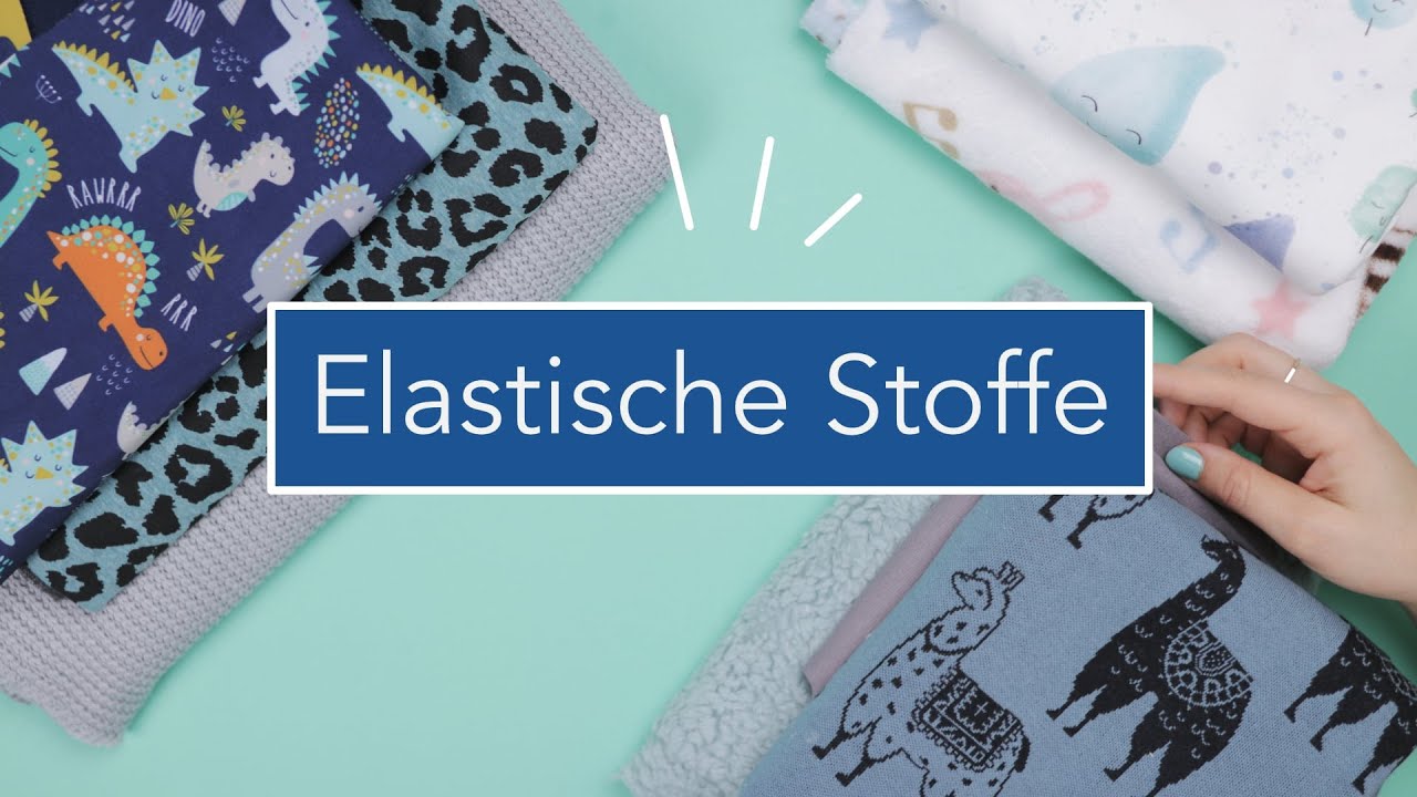 Welche Stoffe gibt es? 10 elastische Stoffarten | Nastjas Nähtipps