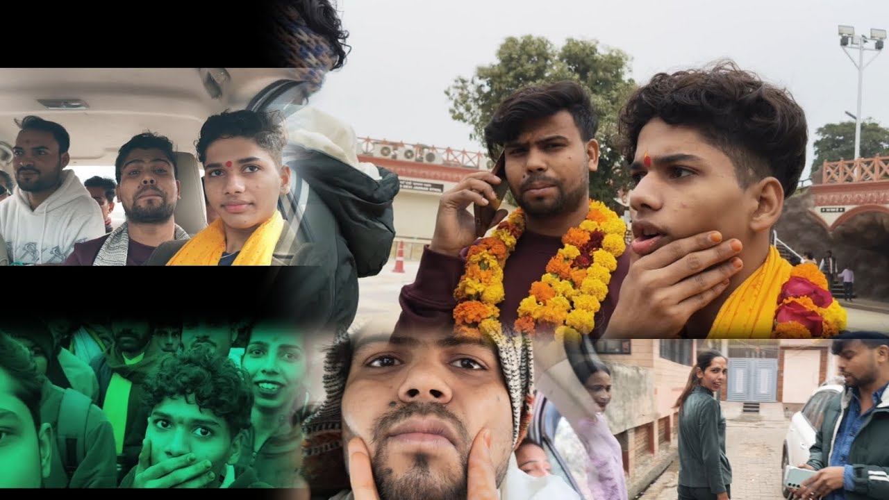 नई साल के बाद गए हम मथुरा वृंदावन 😎