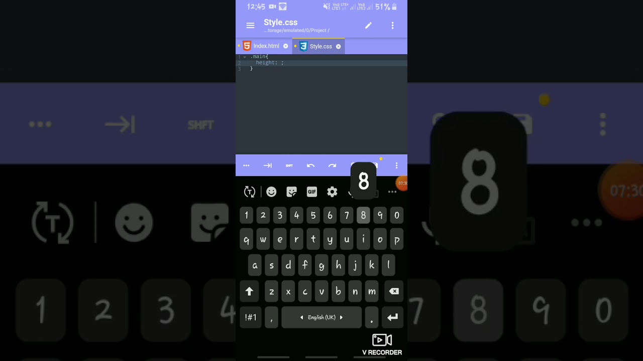 Basic introduction of acode App and html layouts