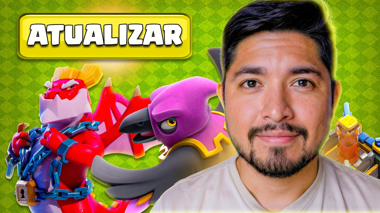 ESPERANDO  A NOVA ATUALIZAÇÃO DO CLASH OF CLANS