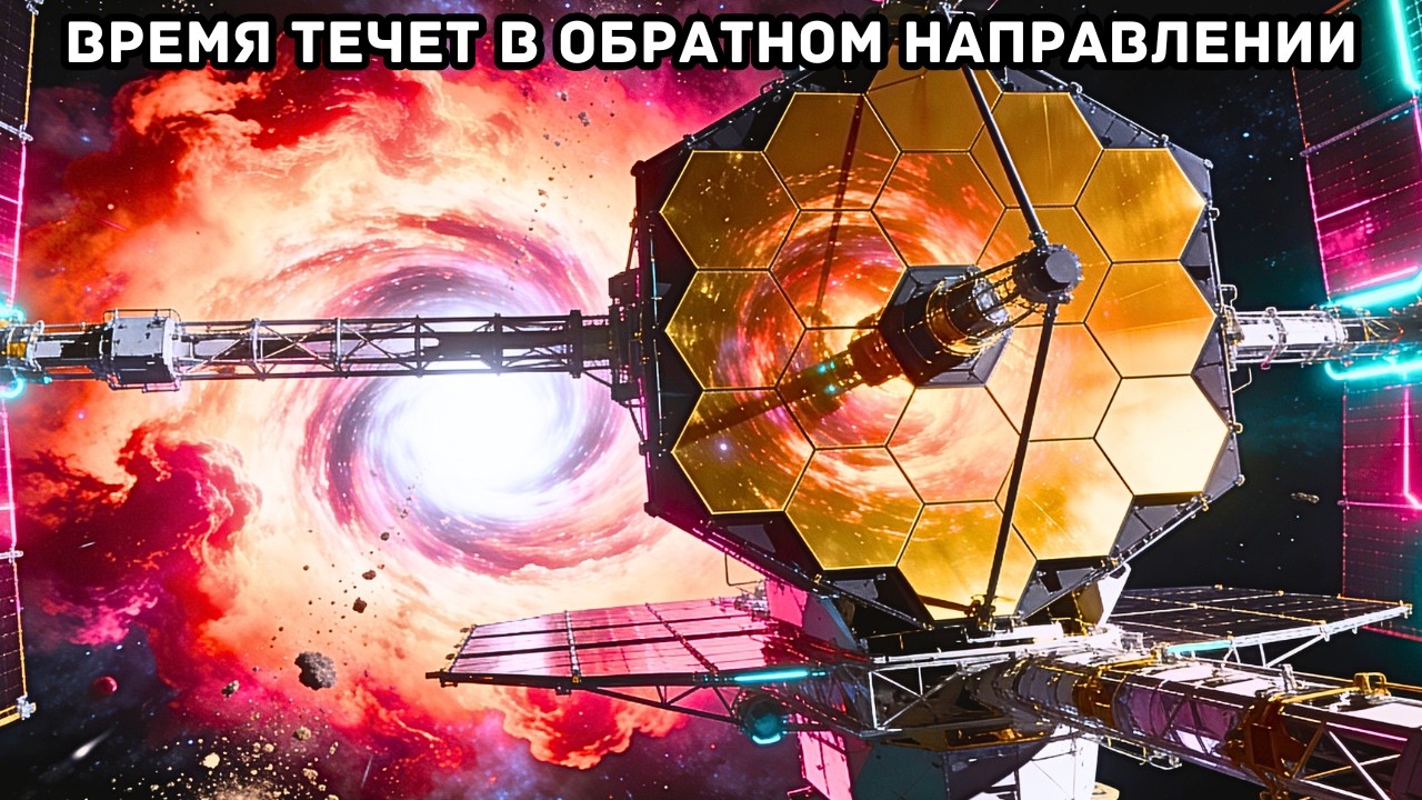 Джеймс Уэбб только что подтвердил, что в одном уголке Вселенной время течет вспять.