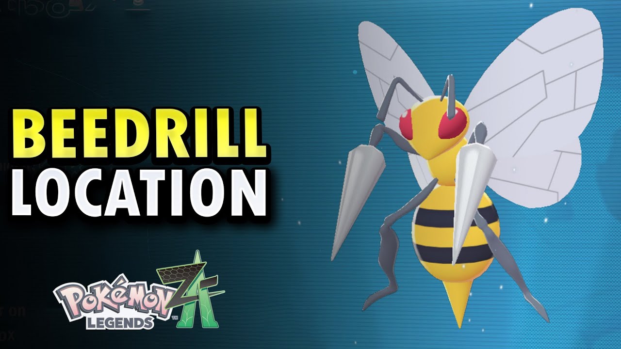 Beedrill Location - Pokedex No. 020 Pokemon Legends Z-A