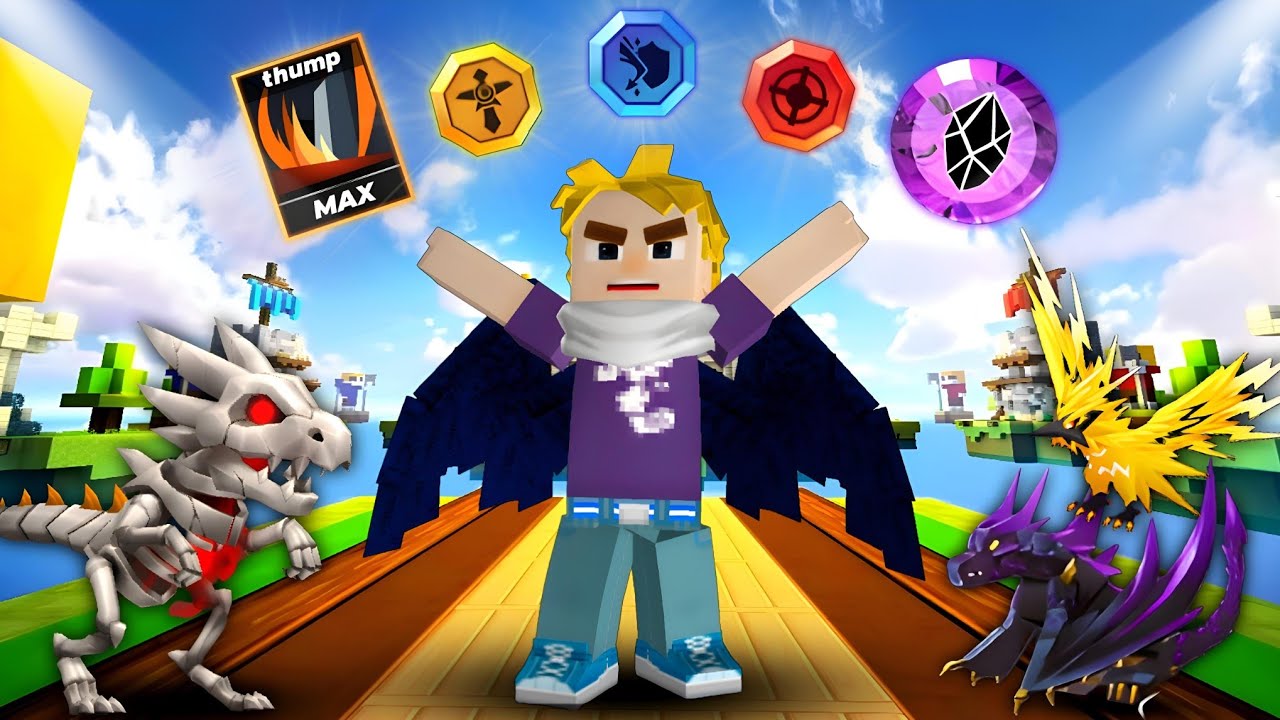 I Combined Every Single Damage Sources In Bedwars Blockman Go!! 🤯😍
