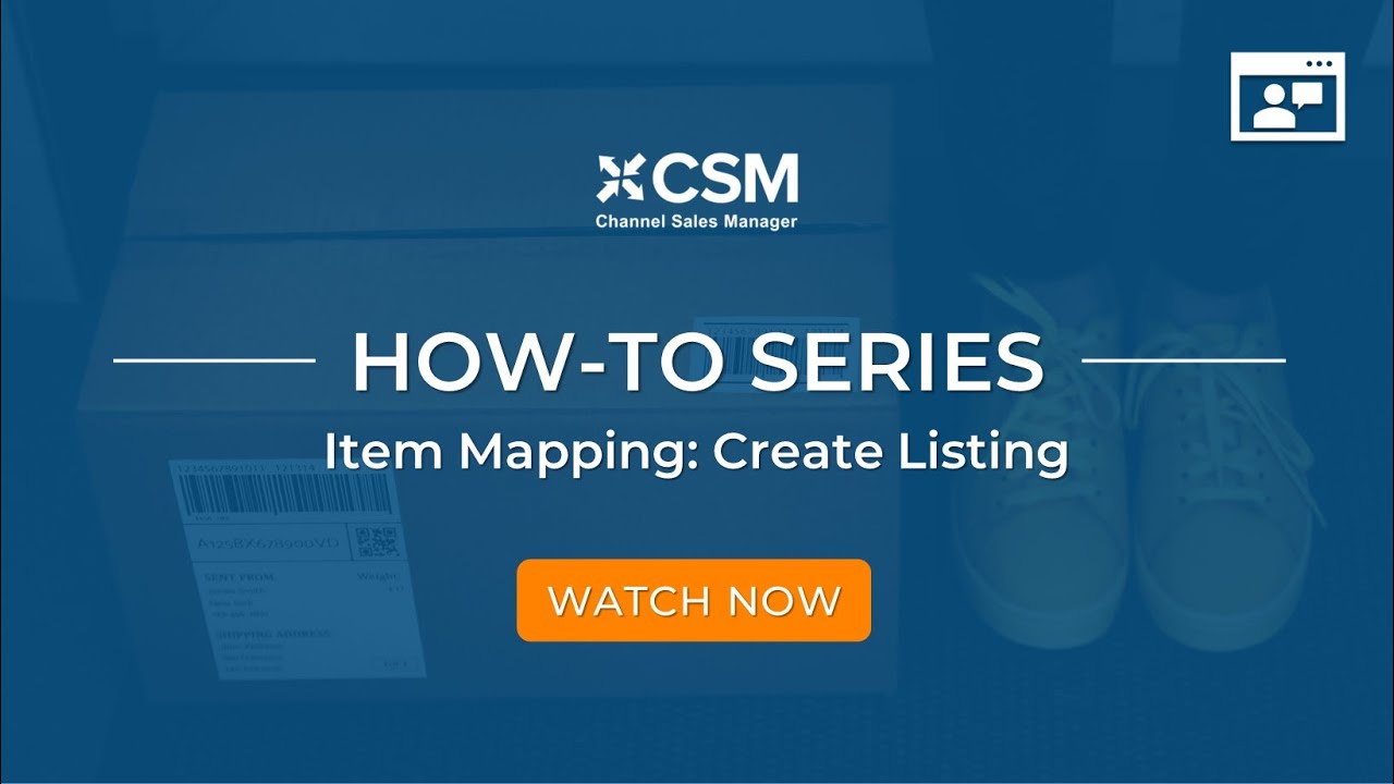 CSM | Item Mapping: Create Listing
