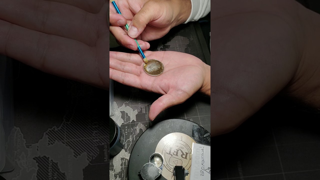 How To Artistically Tone a Silver Coin!