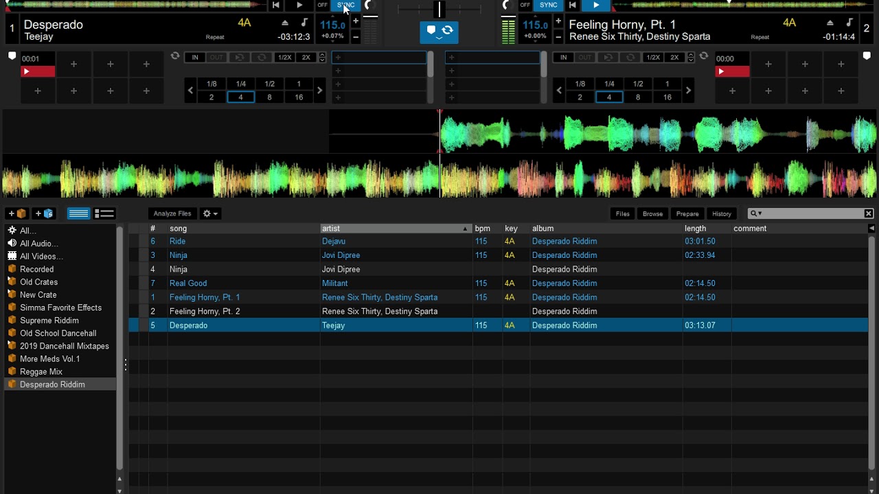 Dj Simma - Desperado Riddim Mix