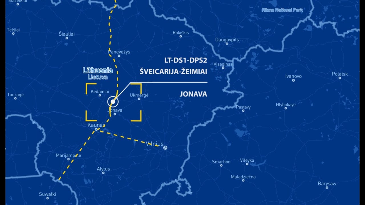 Design Proposals for section Šveicarija to Žeimiai (Lithuania)