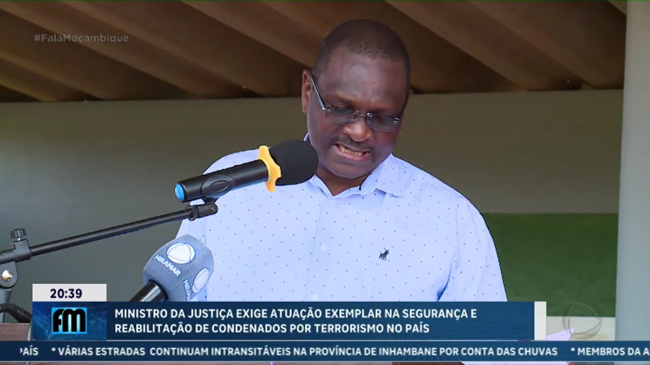 Ministro da Justiça exige actuação exemplar na segurança e reabilitação de condenados por terrorismo