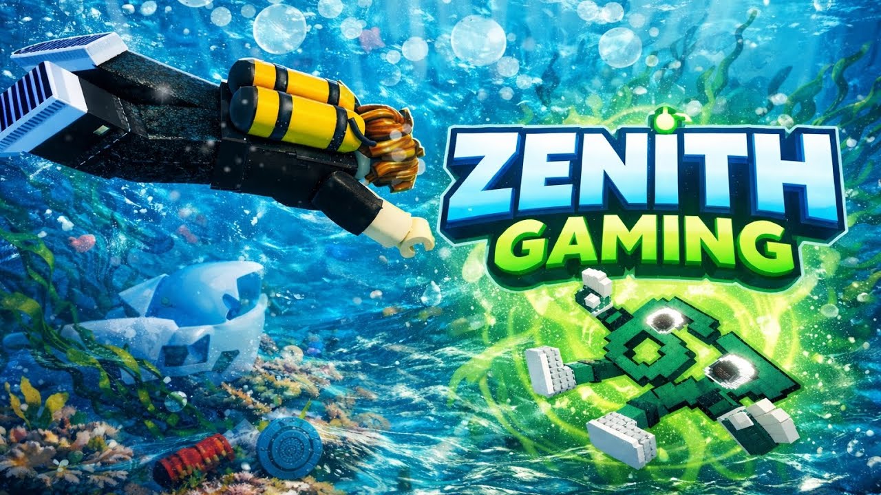 I tried new game dive for brain rot 🥴| zenith gaming|