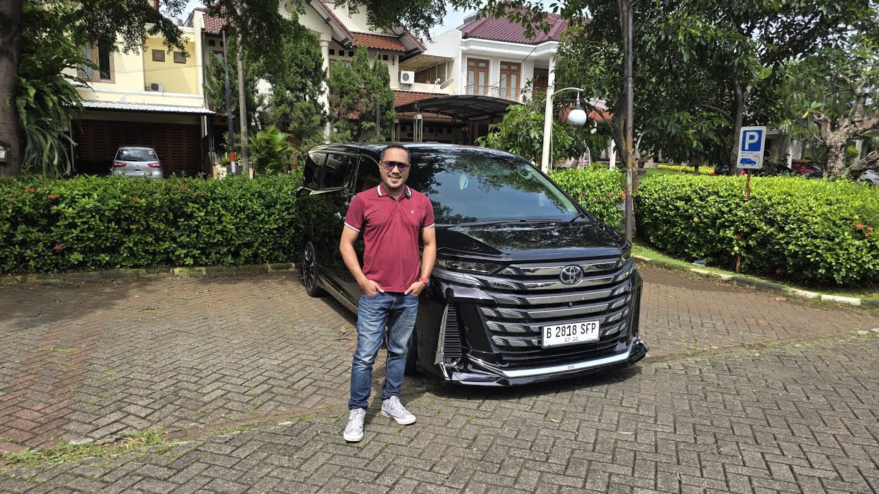 UPGRADE VELLFIRE 2016 KE 2024 WARNA BLACK PURPLE 