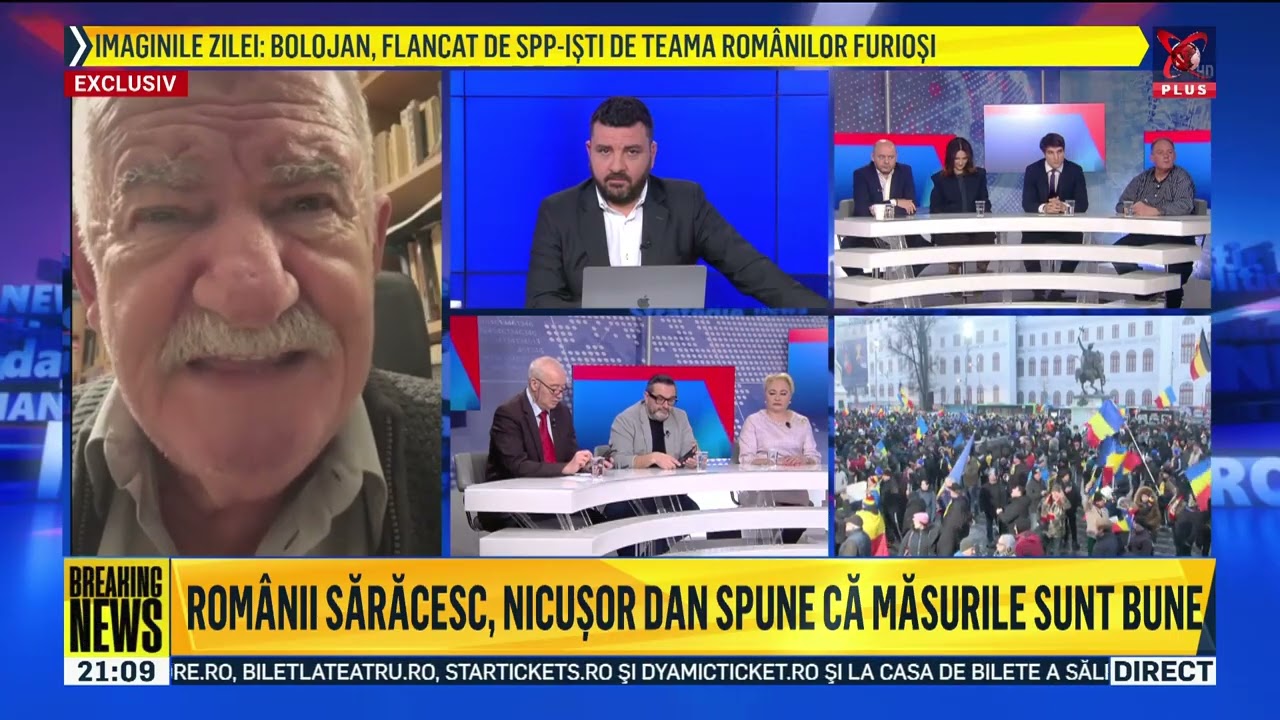 Stirile Realitatea Plus de astazi 17 ianuarie 2026 ora 21