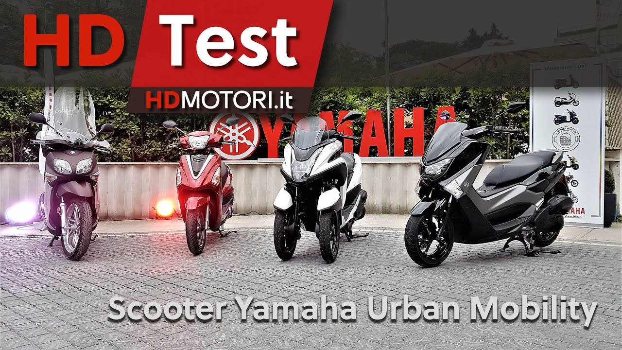 Recensione Tricity, NMAX, Xenter e D'elight: test ride scooter Yamaha