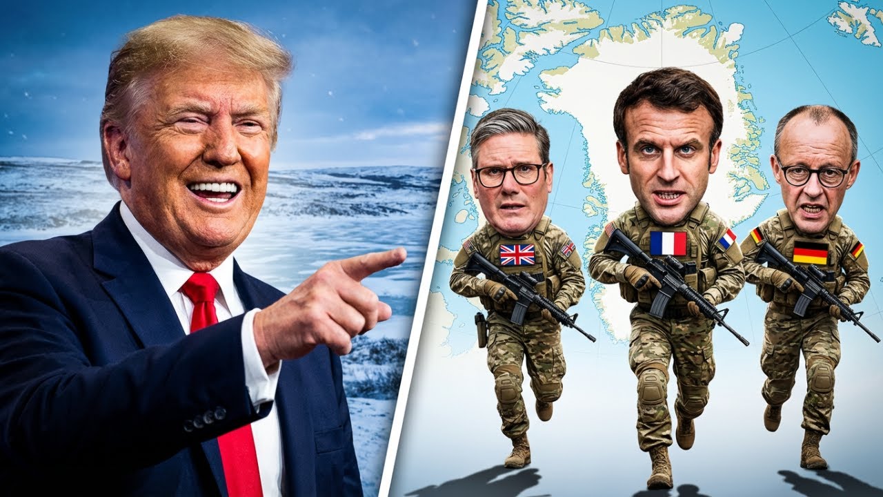 Европа угрожает Трампу войной из-за Гренландии.