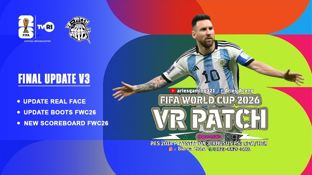 VR &mdash; ФИНАЛЬНОЕ ОБНОВЛЕНИЕ ПАТЧА V3 Зима 2026 &mdash; FIFA World Cup 2026 Edition &mdash; PS3 &mdash; Обзор