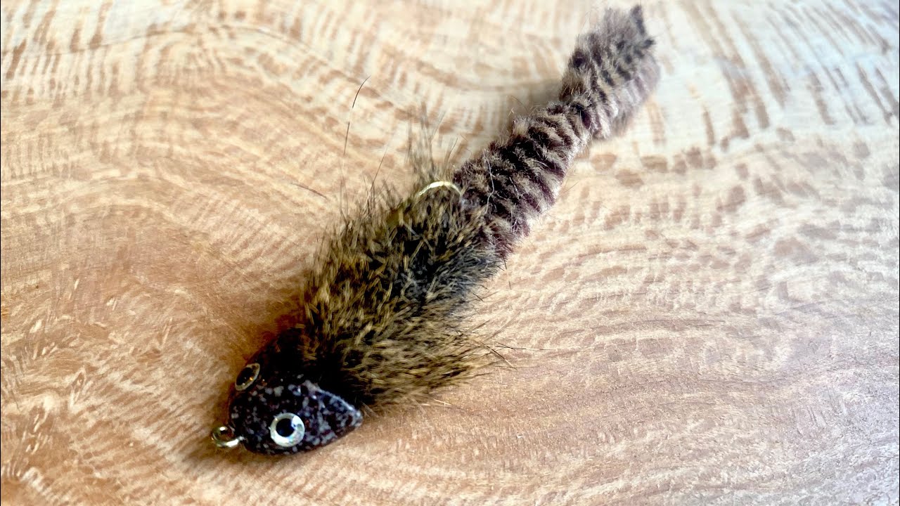 Montage mouche Streamer réaliste pêche  truite sculpin Chabot Fly tying
